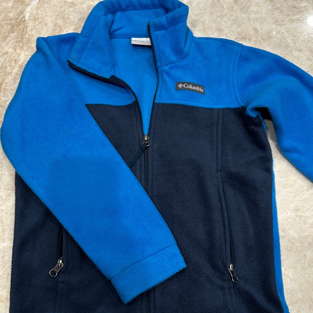 Columbia Two-Tone Blue and Navy Jacket